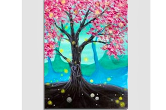Paint Nite: Mystic Heart Tree in Magic Forest